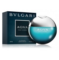 BVLGARI AQVA POUR HOMME 100ML EDT SPRAY FOR MEN BY BVLGARI - DISCONTINUED